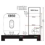 AquaForte Filterset EconoBead 50 + Voorfilter + Pomp + UVC - Afbeelding 6