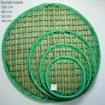 Drijvend rond planteneiland