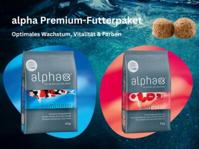 alpha Koifutter Premiumfutter-Paket 5kg
